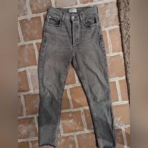 EUC AGOLDE Nico jeans size 24